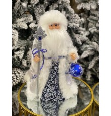 Дед Мороз 50см 21-534 (синий)
